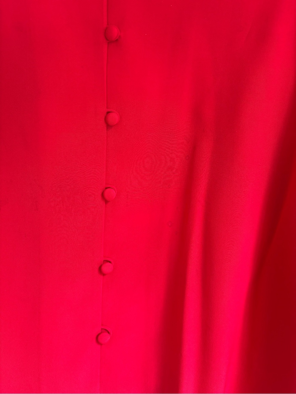 Alexis Coral Ruffled Button-Front Blouse - Picture 5 of 7